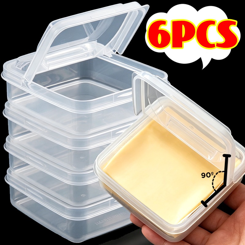 Transparent Sliced Cheese Cont - огляд і ціна Food Storage Freezer Containers