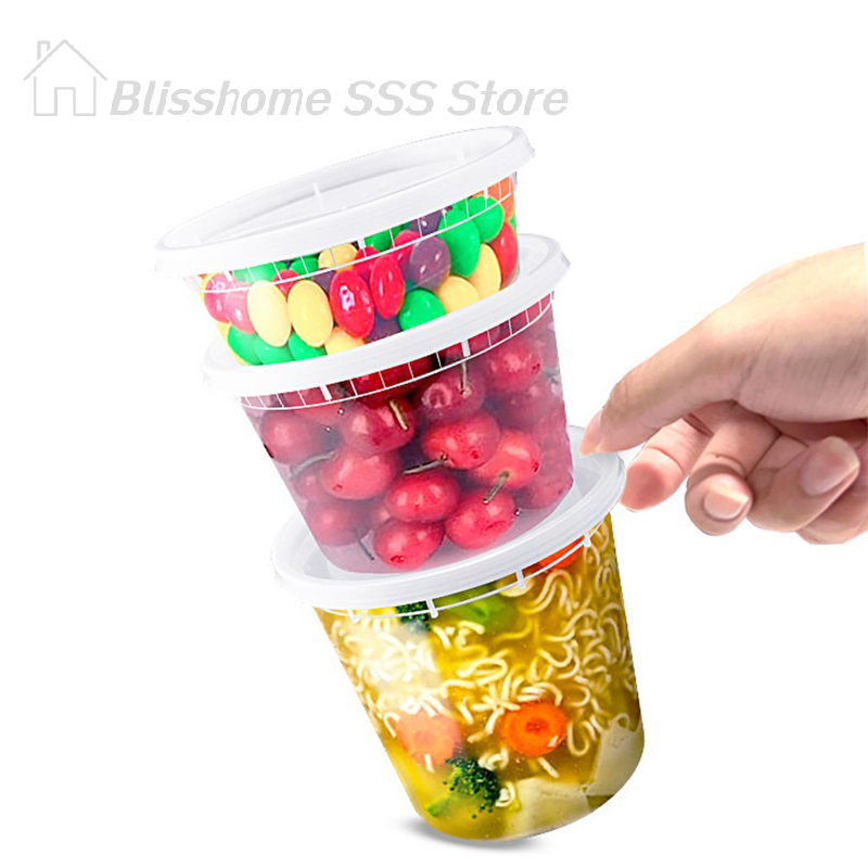 【S】10Pcs Food Storage Containe - огляд і ціна Food Storage With Colander