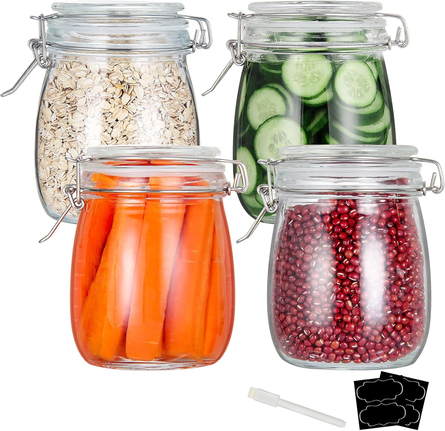 24oz Food Storage Canister Gla - огляд і ціна Food Storage Airtight