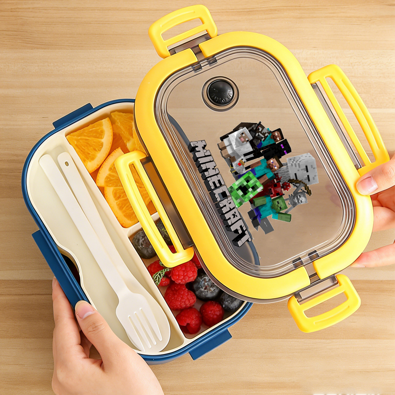 Minecrafted Bento Lunch Box Ga - огляд і ціна Food Storage Minecraft