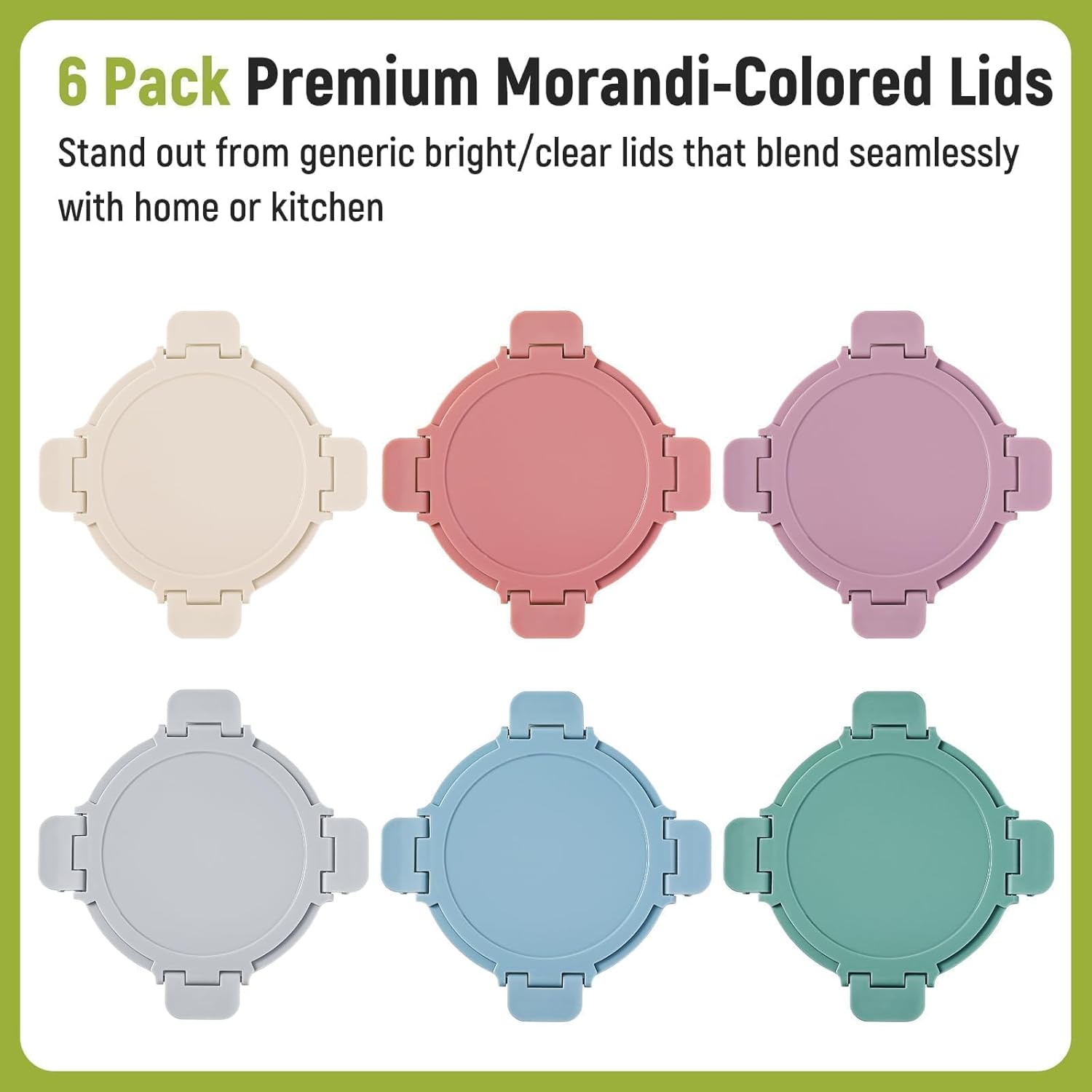 [UPGRADED LID] 6 Sets 3 Cup/24 - огляд і ціна Glass Meal Prep Container