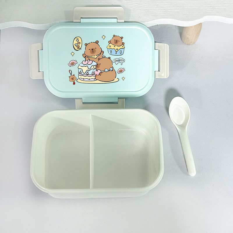 Capybara Bento Lunch Box Carto - огляд і ціна Food Storage For