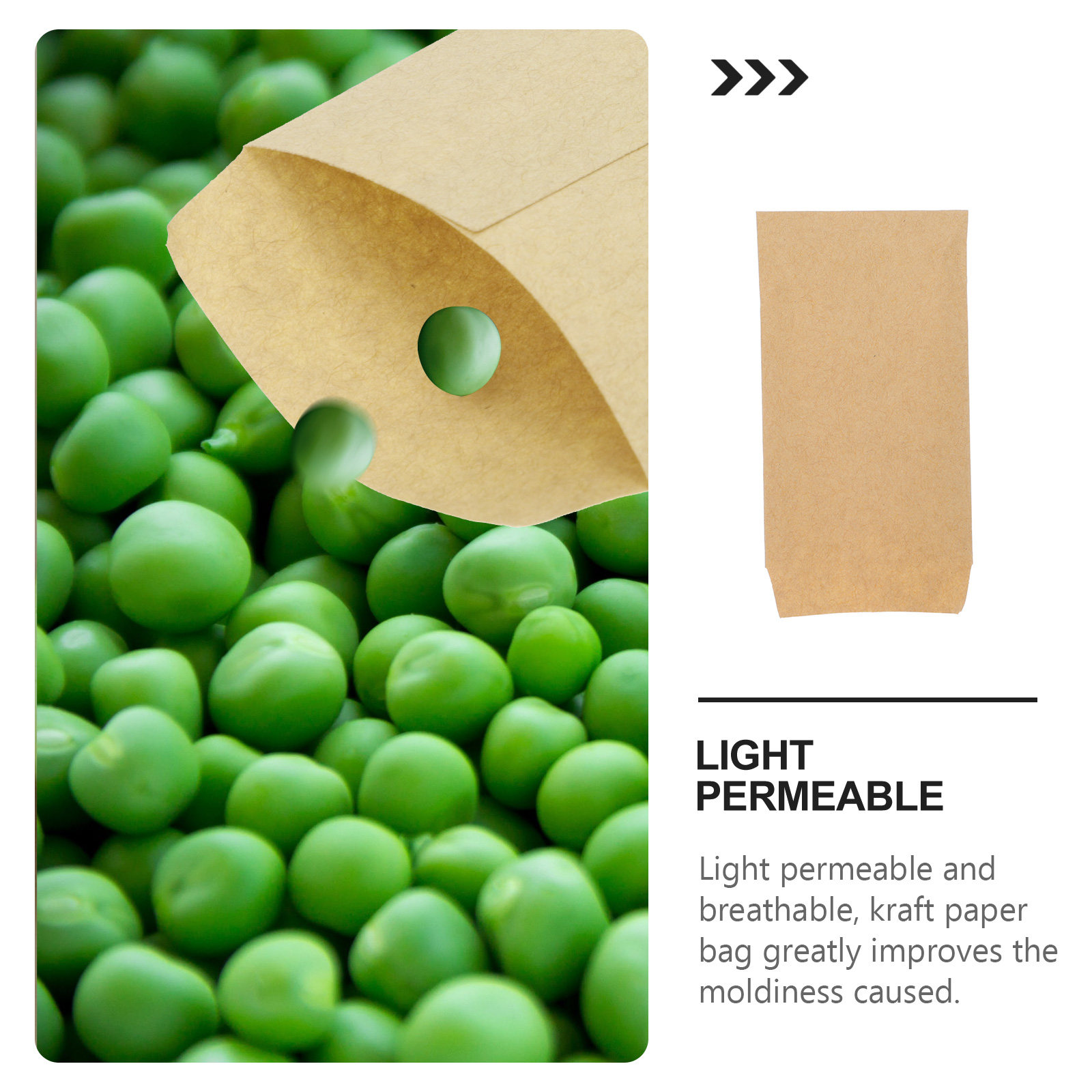 100Pcs Multifunctional Kraft P - огляд і ціна Food Storage Notes