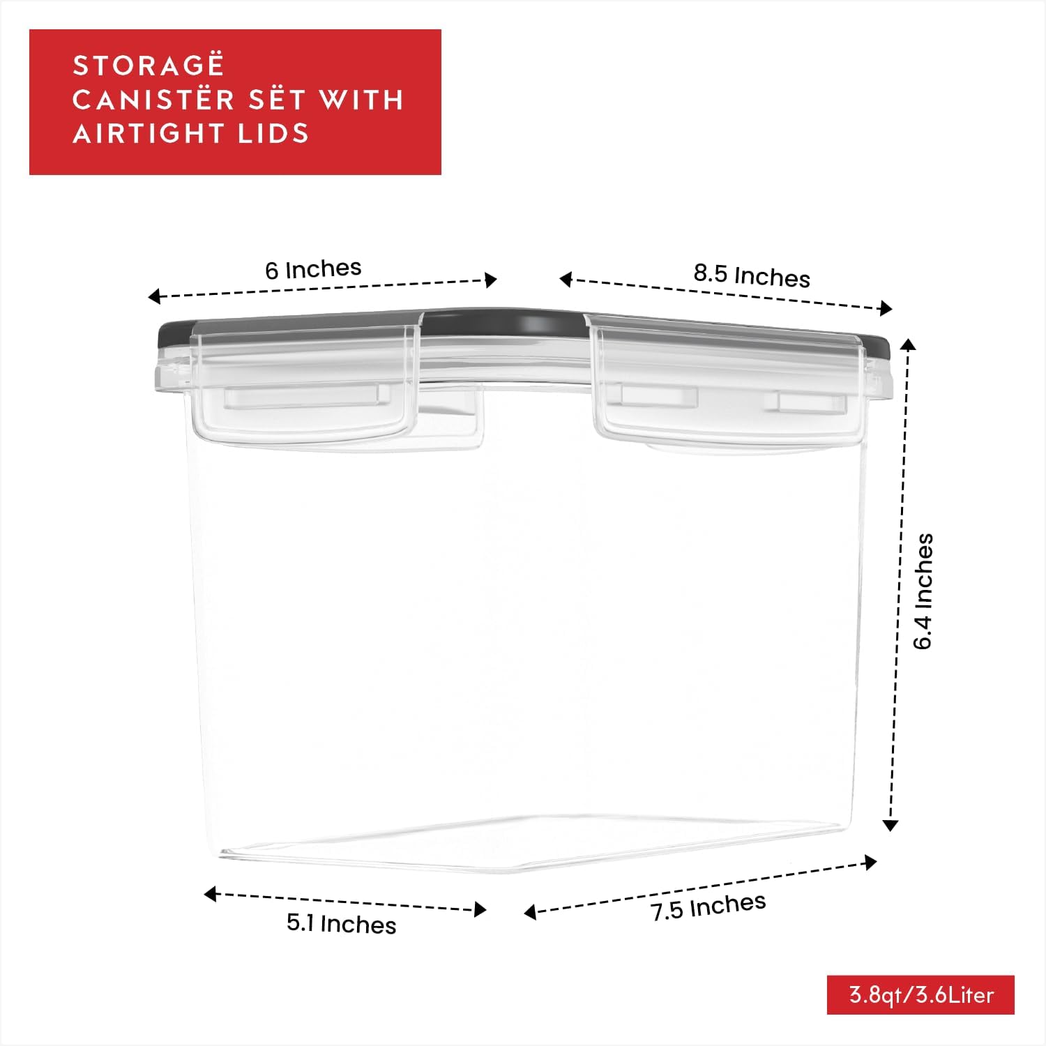 Flour Sugar Storage Containers - огляд і ціна Food Storage In Pantry